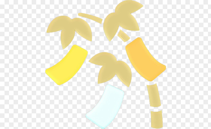 Yellow Tanabata Smiley Emoji PNG