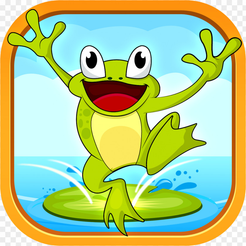 Frog Tree LilyPad Jump Free App Store PNG