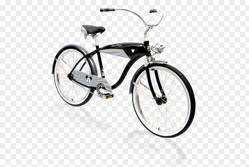Mickey Mouse Minnie Huffy Cruiser Bicycle PNG