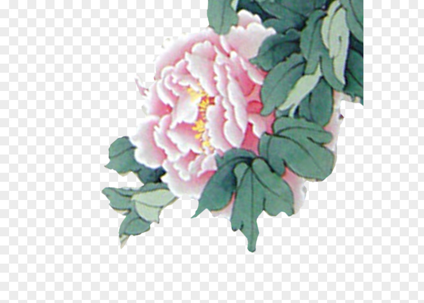 New Year's Day Chinese Year Lantern Pink Peonies Le Nouvel An Chinois Festival Years PNG