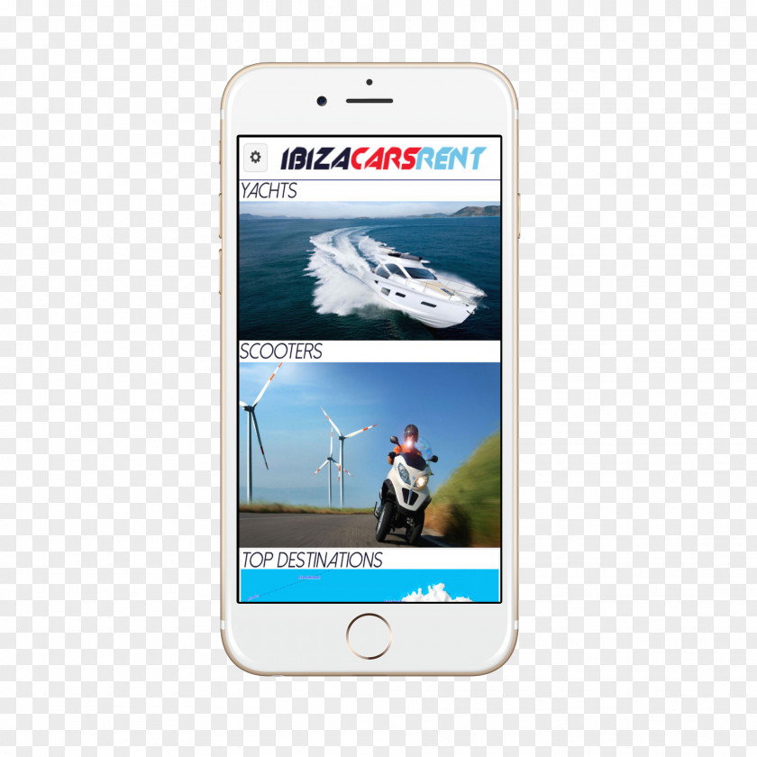 Smartphone Car Rental Feature Phone Ibiza Airport PNG