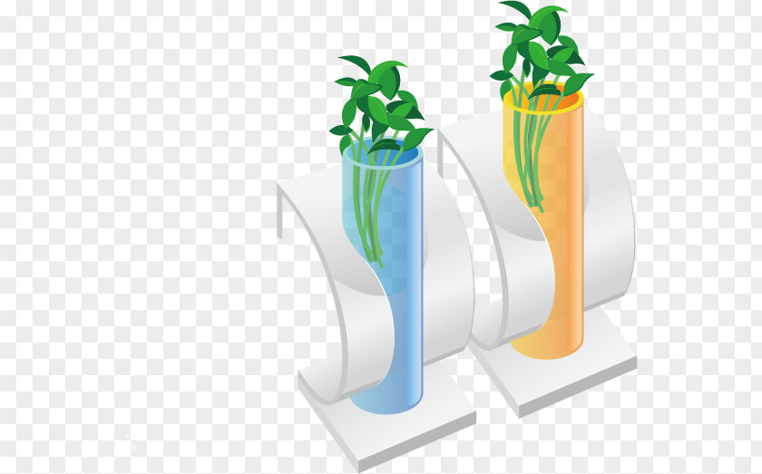 Vector Bottle Plant Yellow PNG