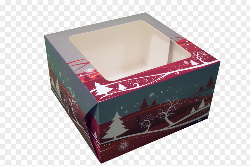 Box Cupcake Christmas PNG