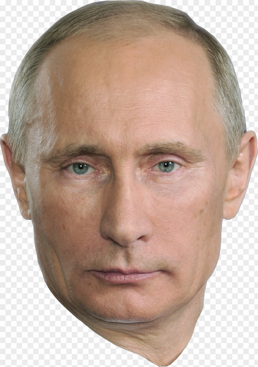 Faces Vladimir Putin Russia Mask Costume Party PNG