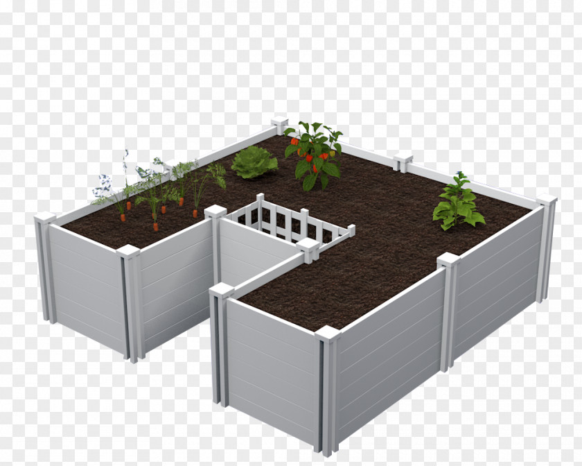 Keyhole Garden Raised-bed Gardening Compost PNG