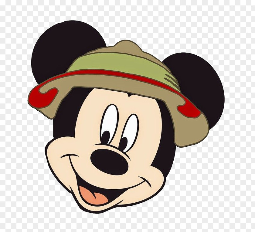 Mickey Safari Mouse Minnie Image Illustration Party PNG