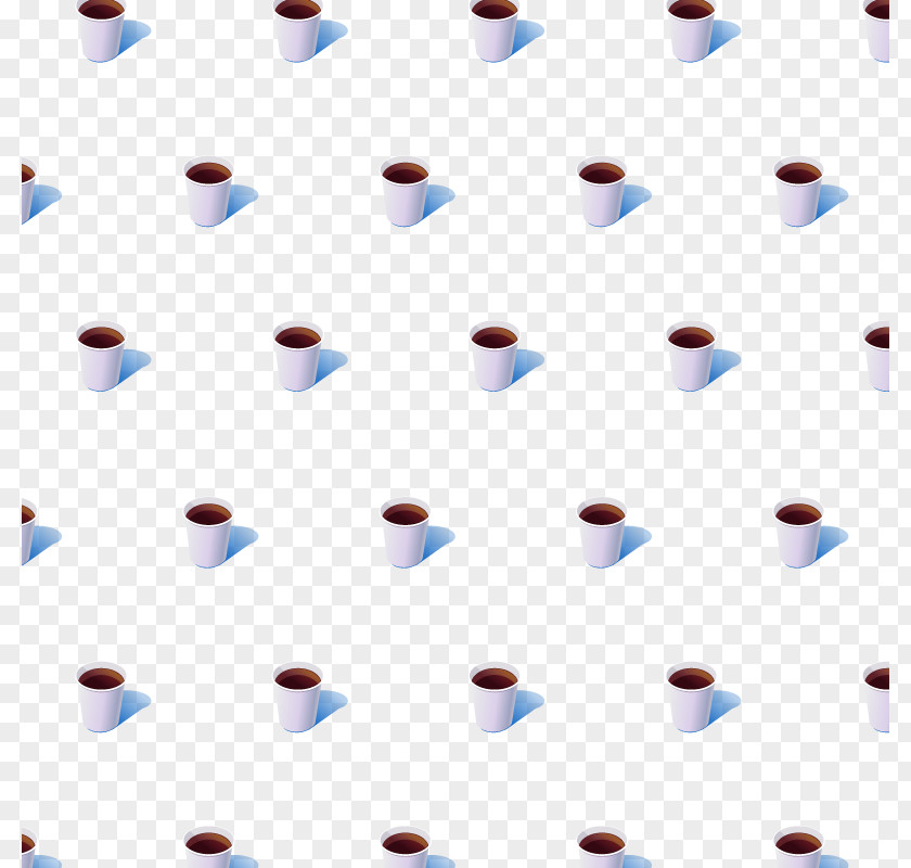 Vector Coffee Textile Symmetry Angle Pattern PNG