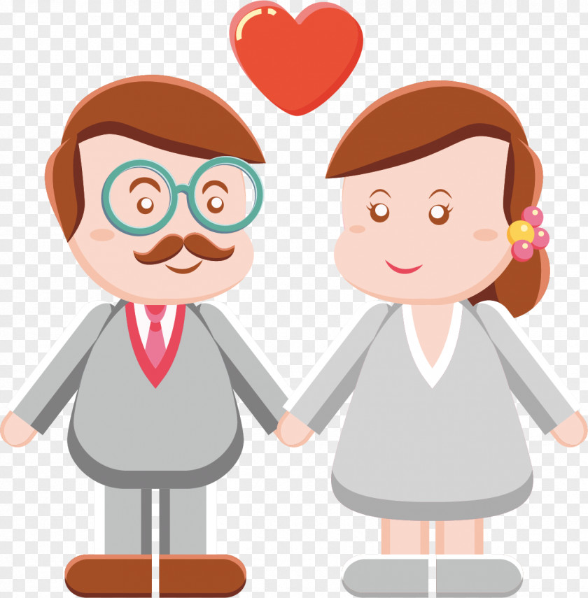 Vector Loving Couple Download Clip Art PNG