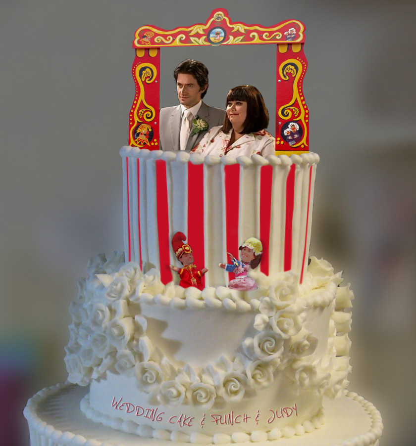 Wedding Cake Punch And Judy Torte Frosting & Icing PNG