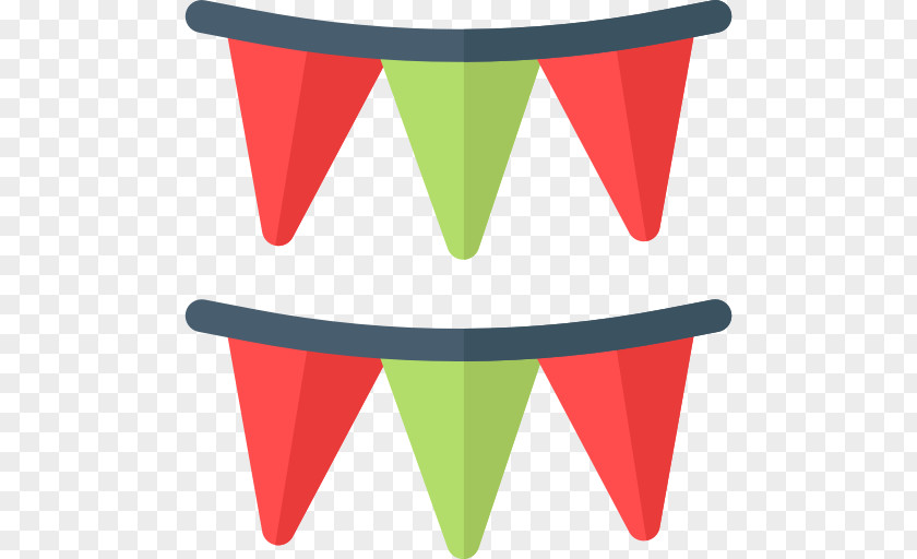 Colorful Garlands Line Angle PNG