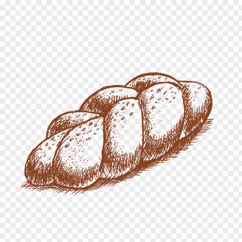Hand-painted Cannabis Bakery Bread Drawing Baking PNG