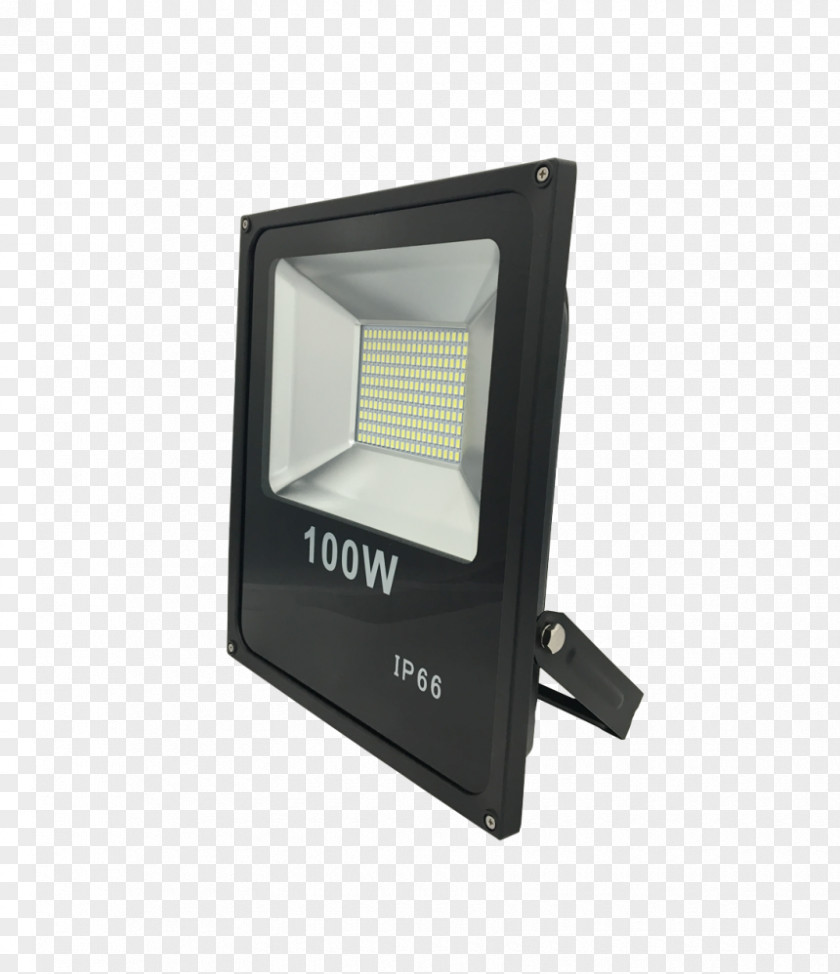 Led Floodlight Black Just LED Lighting Ltd Product Design PNG