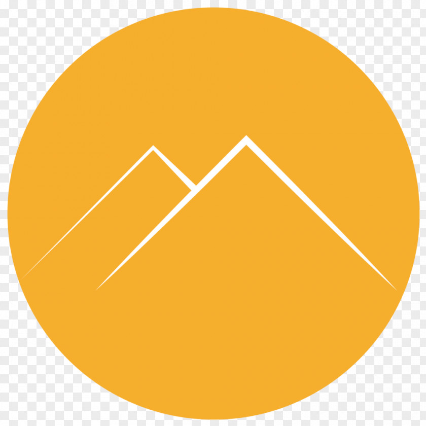 Logo Yellow Geometric Shape Background PNG