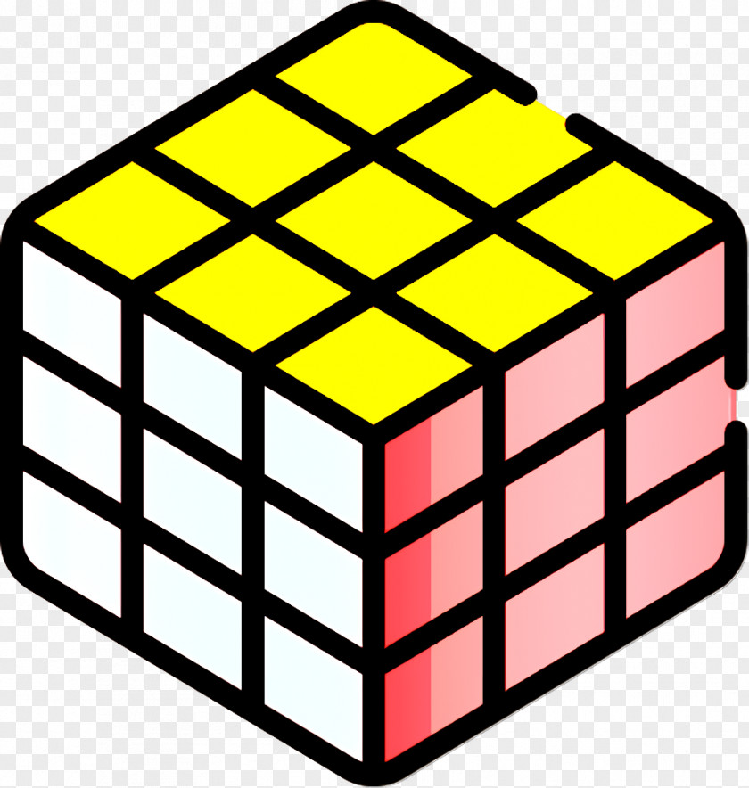 Rubik Icon Nerd Cube PNG