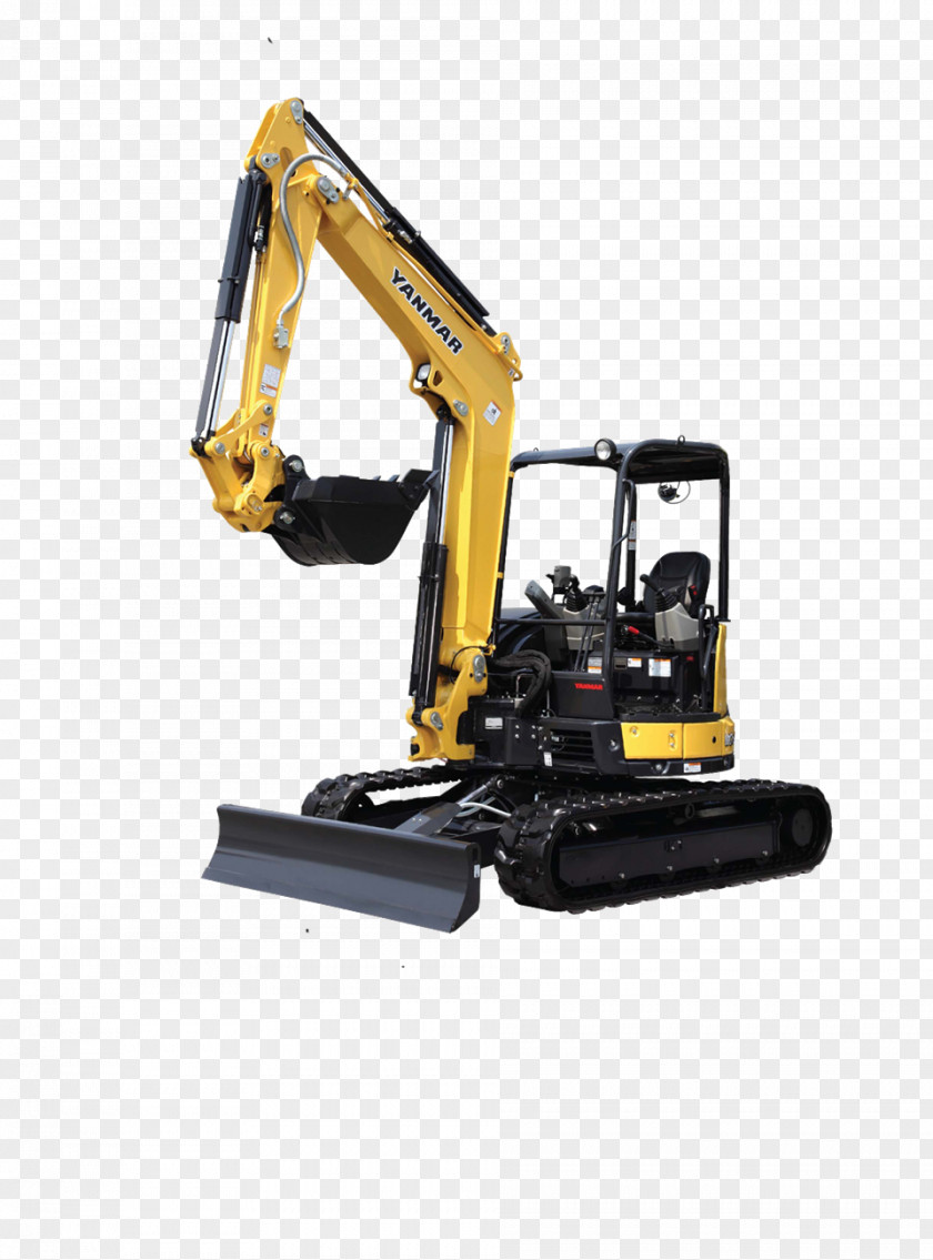 Excavator YANMAR America Diesel Engine Continuous Track Wheel PNG