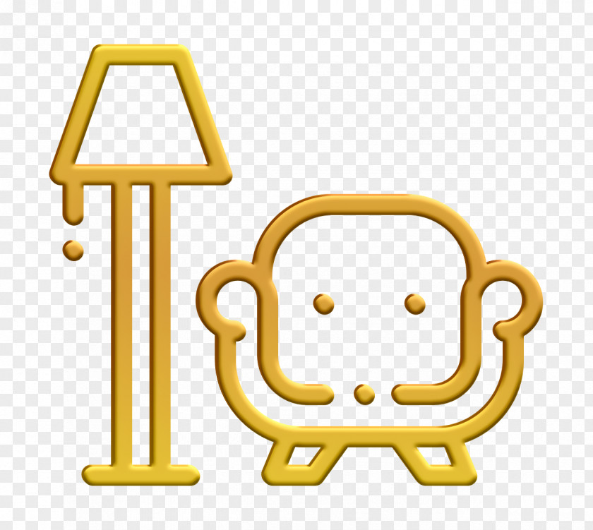 Home Decoration Icon Sofa Lamp PNG