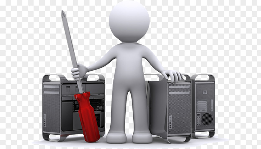 Laptop Computer Repair Technician Troubleshooting Personal PNG