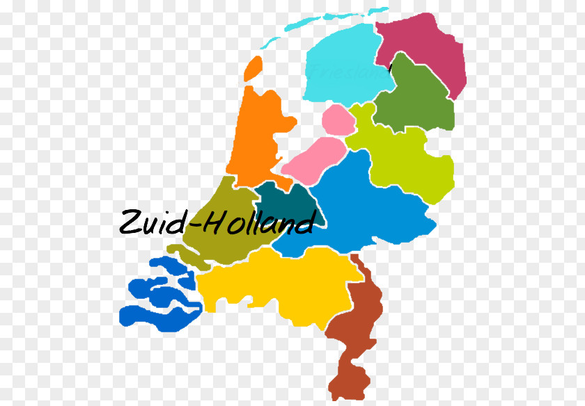 Map Provinces Of The Netherlands Capital PNG