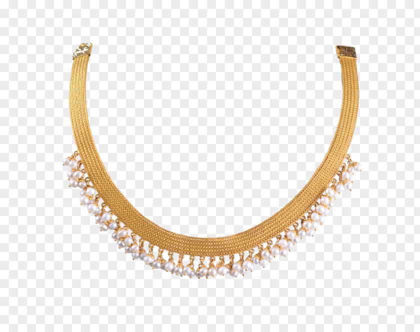 Necklace Earring Jewellery Gold PNG
