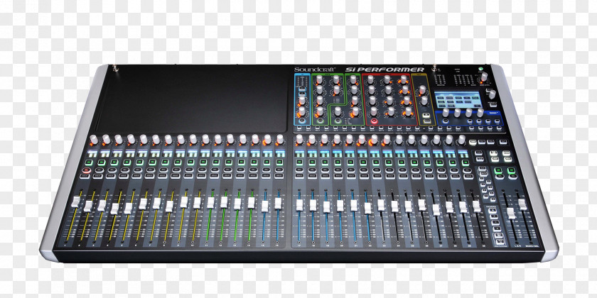 Remote Drawing Soundcraft Audio Mixers Digital Mixing Console PNG