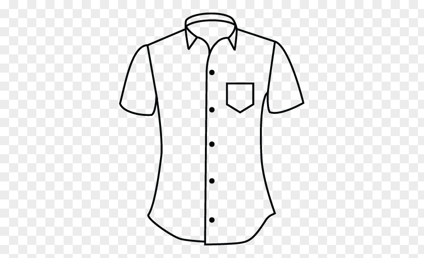 Shirt T-shirt Collar Pocket Dress PNG