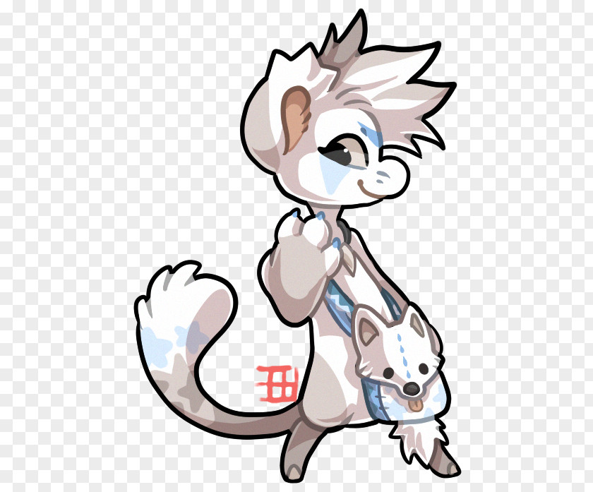 Arctic Fox Clip Art Canidae Line PNG