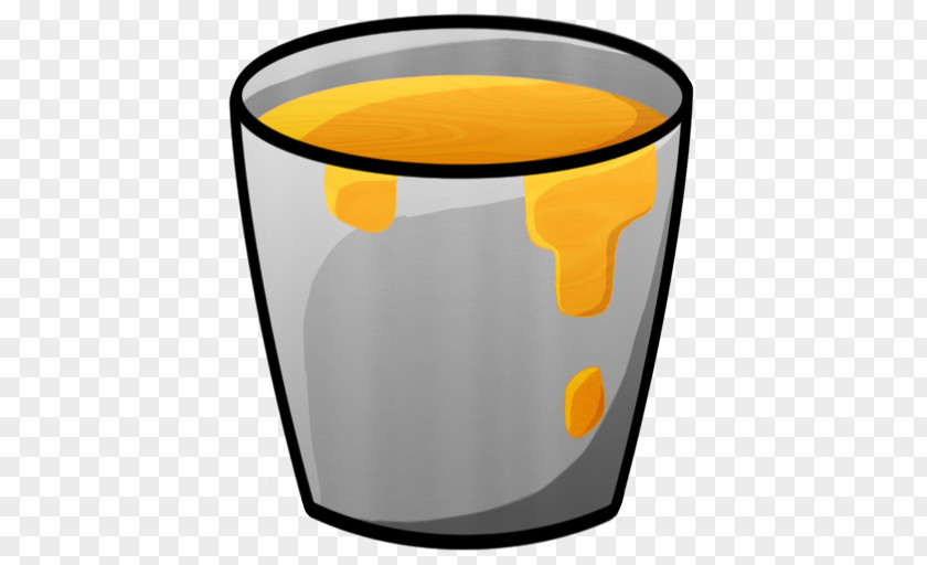 Bucket Lava Cup Tableware Yellow Mug PNG