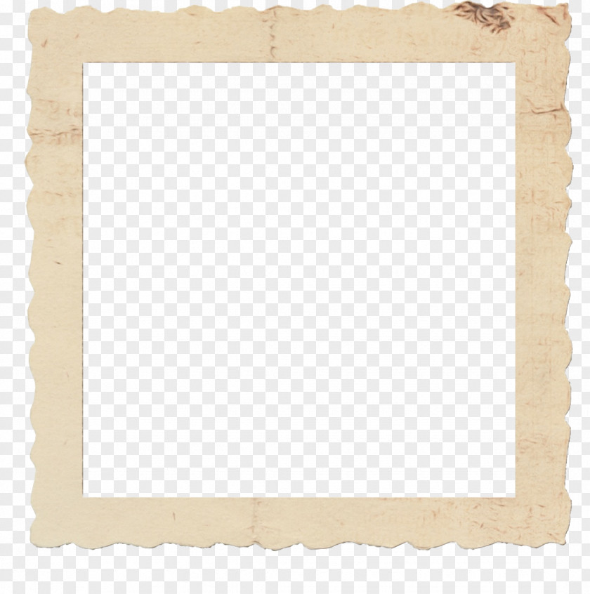 Picture Frame Beige Background PNG