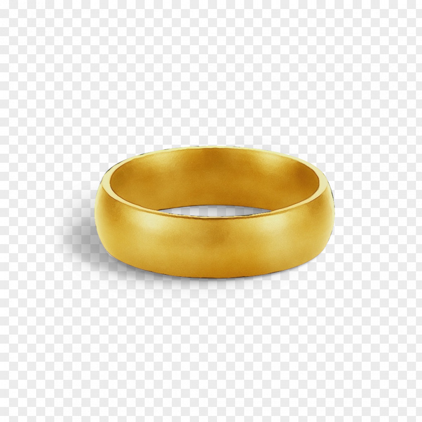 Ring Jewellery Yellow Bangle Metal PNG