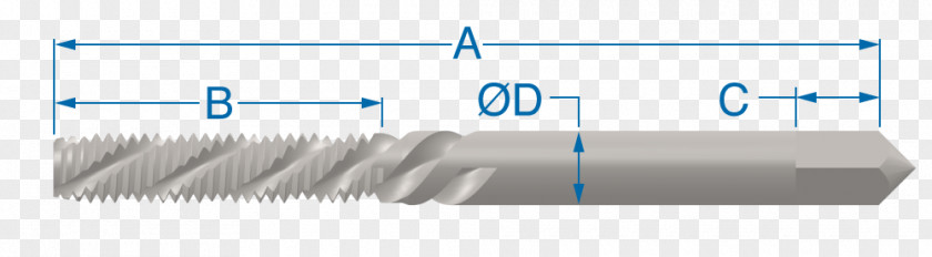 Screw Thread Tap And Die Through Hole Blind Chamfer PNG