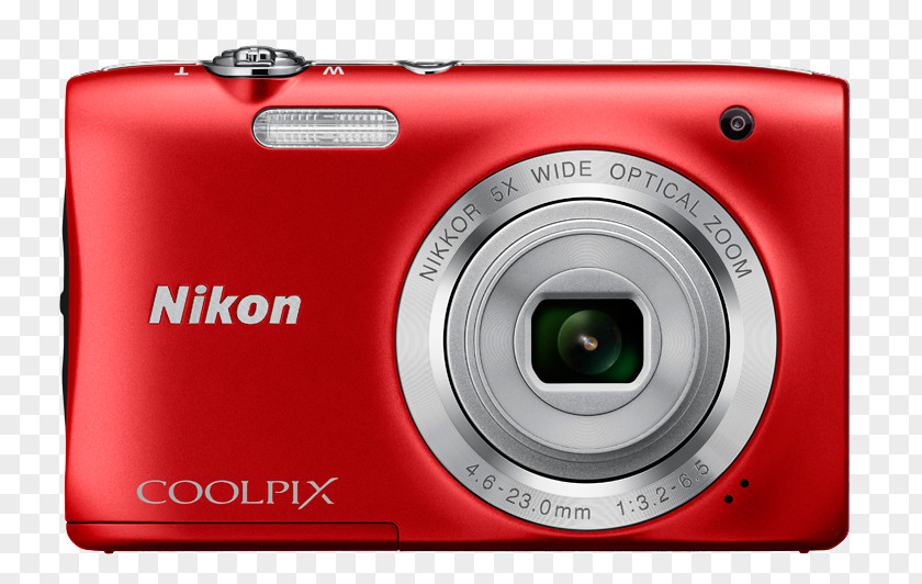 Black Point-and-shoot Camera Nikon Camara A100 Red 20.1 Meg 740 Gr Coolpix S30 10.1 MP Compact Digital Camera720pBlackCamera S2900 PNG