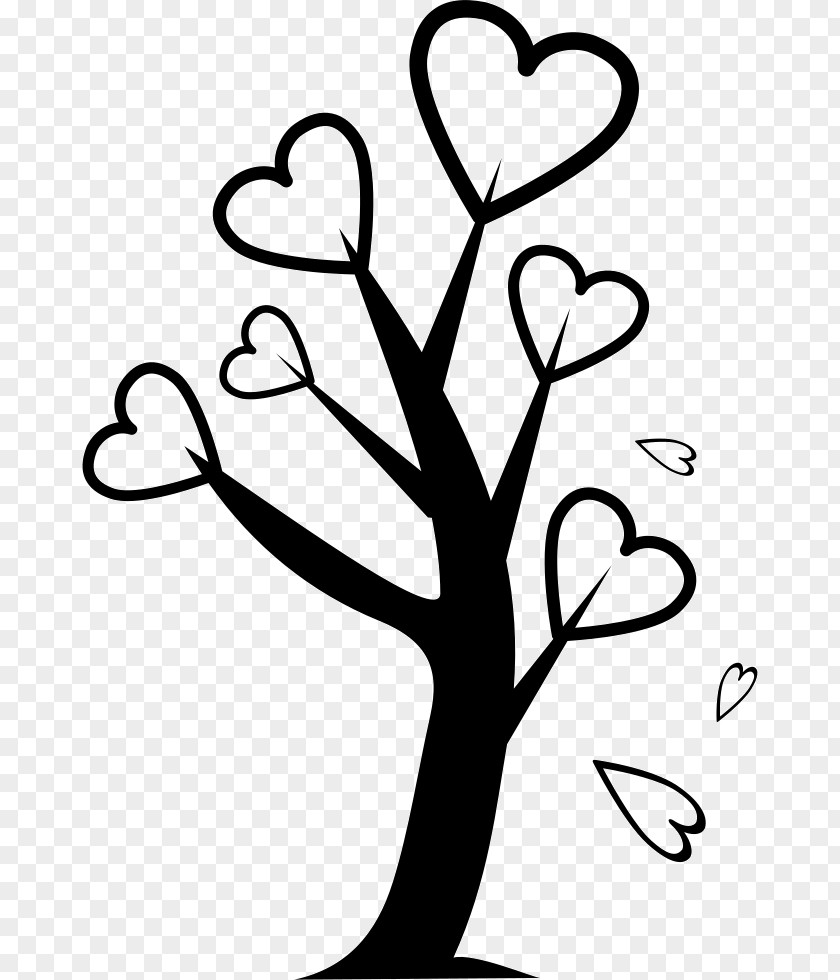 Greenheart Tree With Hearts Image PNG