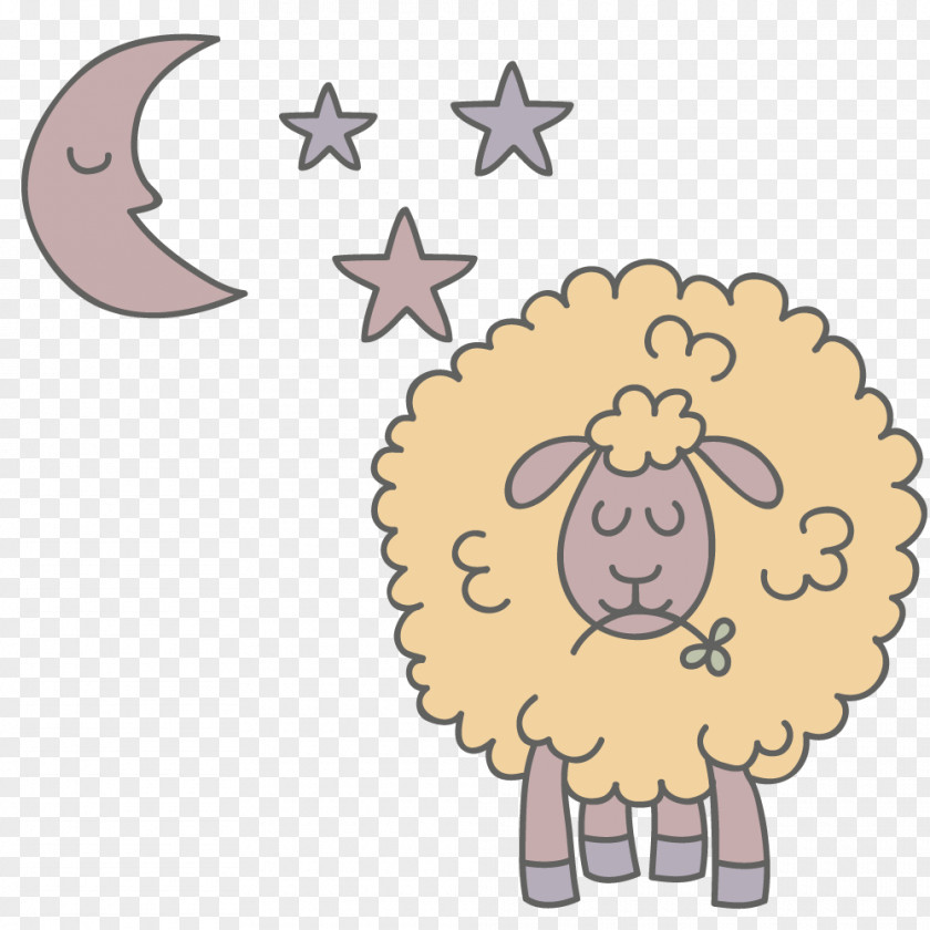Need Sleep Sheep Goat Image Drawing PNG
