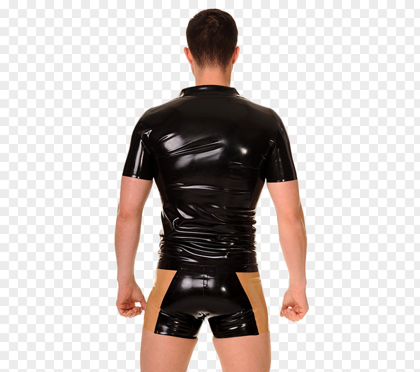 Active Undergarment Shoulder LaTeX Black M PNG M, mens dress clipart PNG