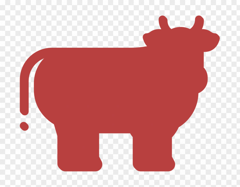 Animal Icon Farming And Gardening Cow PNG