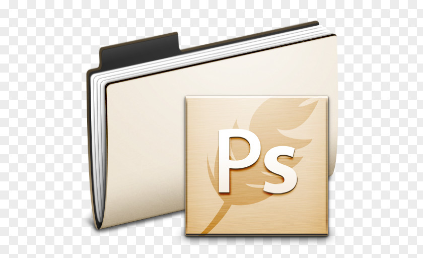 Folder Photoshop Brand Font PNG
