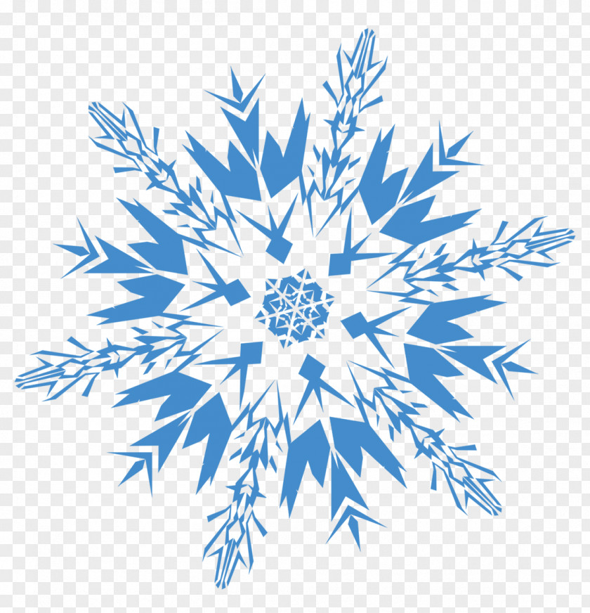 Frozen Snowflake Transparent Clip Art PNG