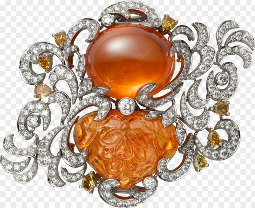 Jewellery Brooch Cartier Amber Watch PNG