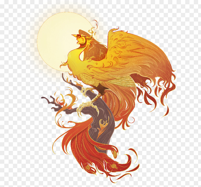 Mythical Phoenix Legendary Creature Greek Mythology PNG