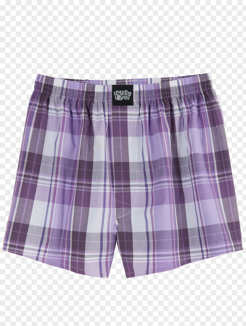 Phlox Underpants Trunks Bermuda Shorts Briefs Tartan PNG