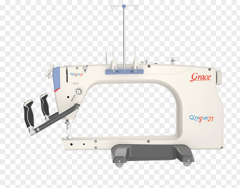 Qnique Quilter By The Grace Company Sewing Machines Longarm Quilting Machine PNG