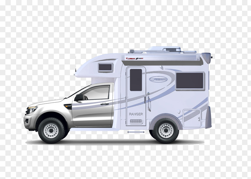 Rv Camping Ford Ranger Explorer Car Motorhome PNG