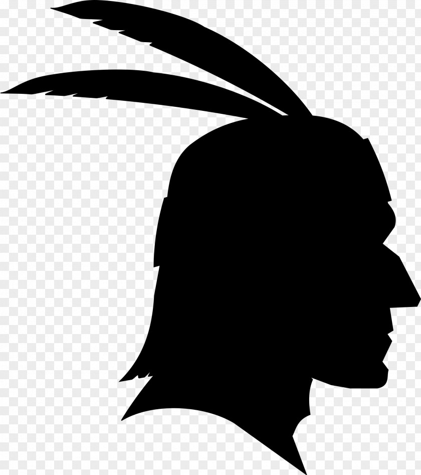 Silhouette Head Native Americans In The United States Indigenous Peoples Of Americas Tribal Chief Clip Art PNG