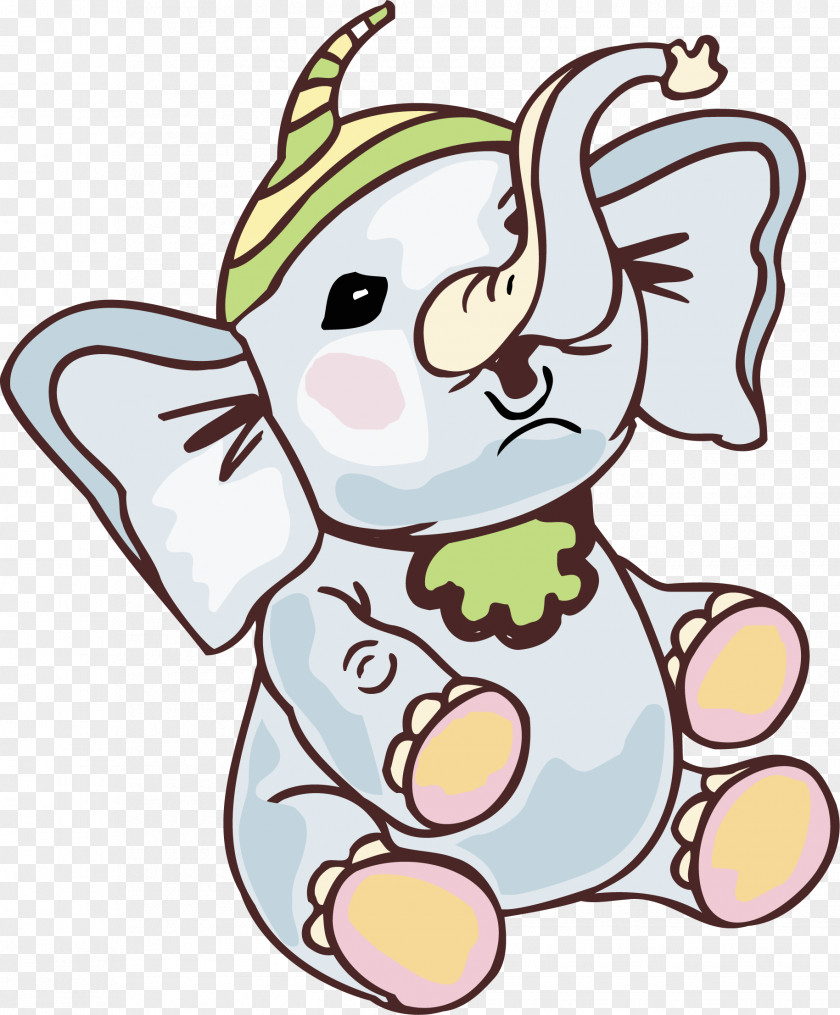 Baby Elephant Drawing Animation Cartoon PNG