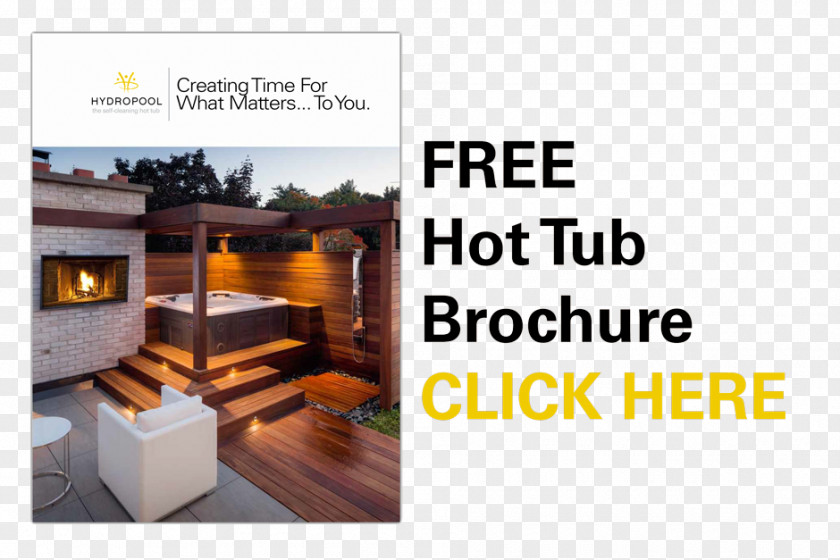 Bathtub Hot Tub Deck House Garden PNG