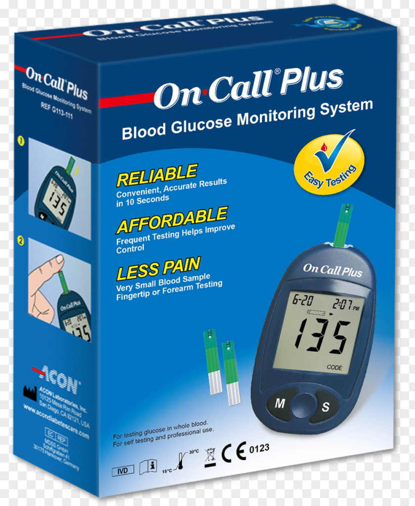 Blood Glucose Meters Test Sugar PNG
