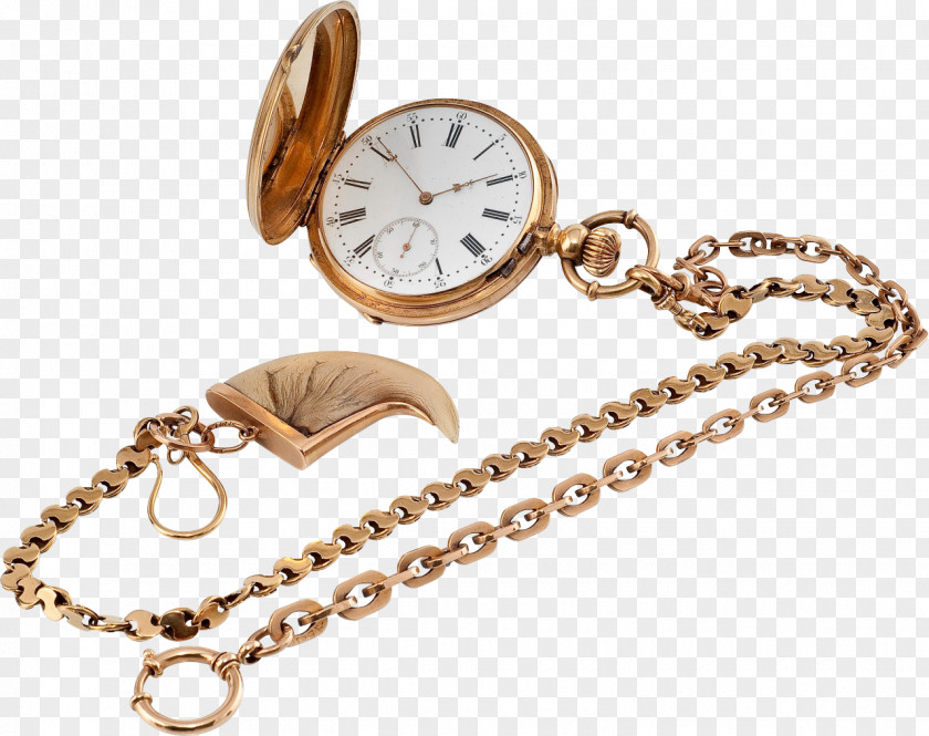 Hours Pocket Watch Clock Chain Remontoire PNG