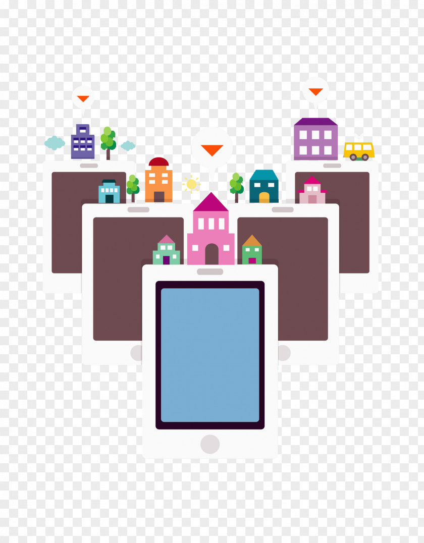 Mobile City Adobe Illustrator Google Images PNG