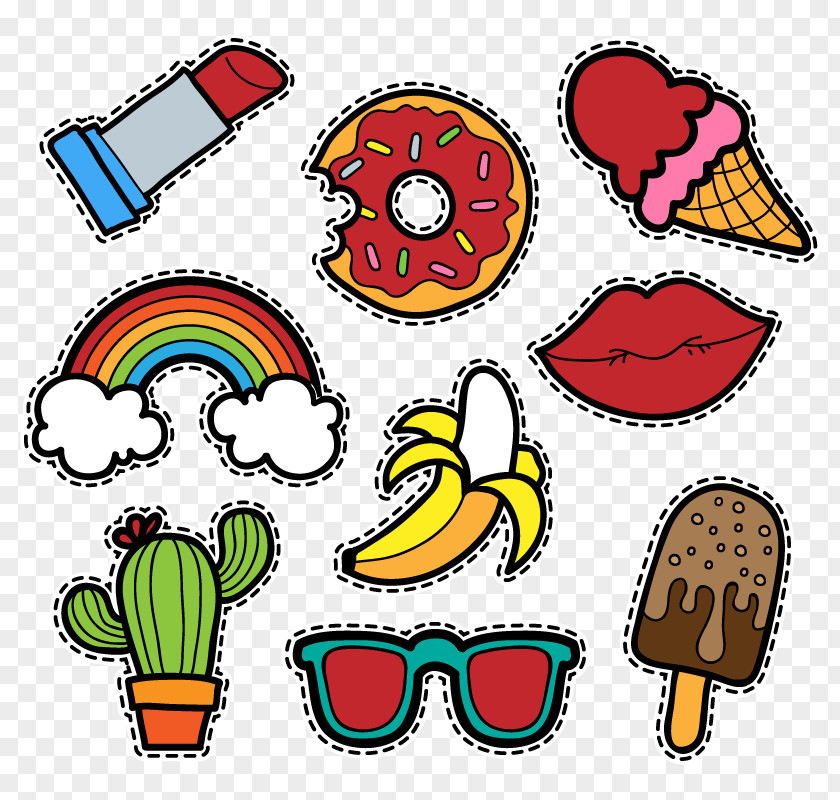 Sticker Design Image Vector Graphics Illustration PNG