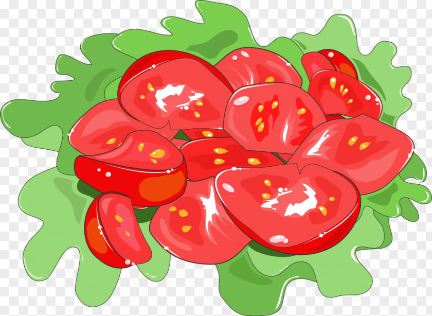 Strawberry Food Salad Servier Medical Tomato PNG